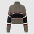 'Zephyr' Knit Striped Turtleneck Sweater - Celes Fashion